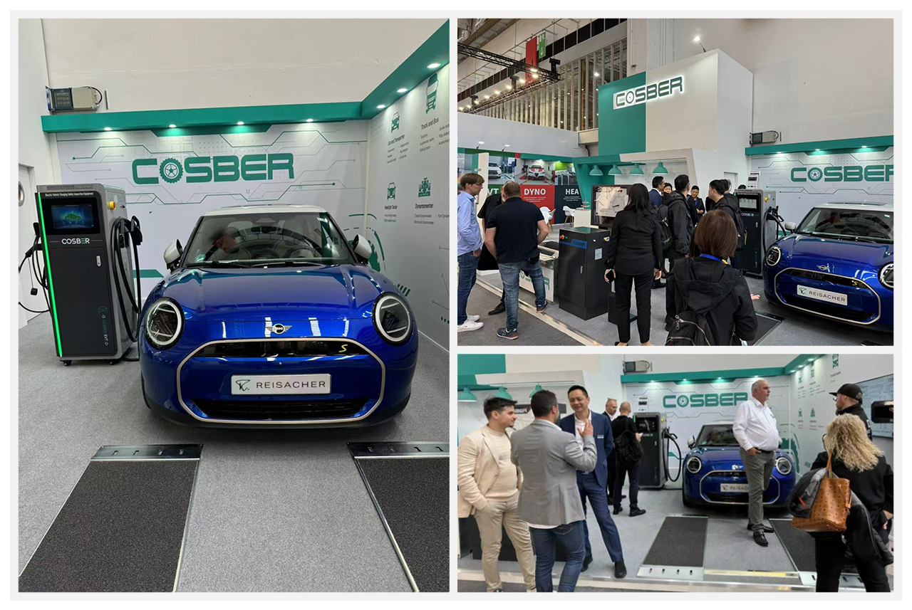 COSBER displays its New EV test products in Automechanika Frankfurt 2024